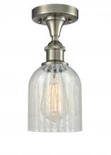 Innovations Lighting 516-1C-SN-G2511-LED - Caledonia - 1 Light - 5 inch - Brushed Satin Nickel - Semi-Flush Mount