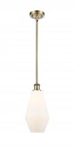 Innovations Lighting 516-1S-AB-G651-7-LED - Cindyrella - 1 Light - 7 inch - Antique Brass - Mini Pendant