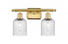 Innovations Lighting 516-2W-SG-G559-5SDY - Bridal Veil - 2 Light - 15 inch - Satin Gold - Bath Vanity Light