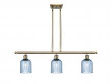 Innovations Lighting 516-3I-AB-G559-5BL - Bridal Veil - 3 Light - 36 inch - Antique Brass - Stem hung - Island Light