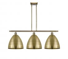 Innovations Lighting 516-3I-AB-MBD-12-AB-LED - Bristol - 3 Light - 39 inch - Antique Brass - Stem hung - Island Light