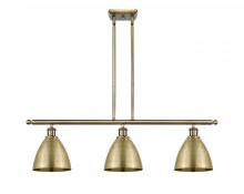Innovations Lighting 516-3I-AB-MBD-75-AB-LED - Bristol - 3 Light - 36 inch - Antique Brass - Stem hung - Island Light