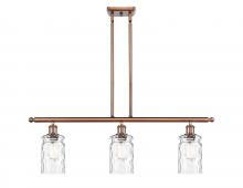 Innovations Lighting 516-3I-AC-G352-LED - Candor - 3 Light - 36 inch - Antique Copper - Stem hung - Island Light