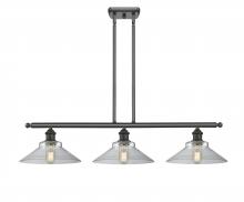 Innovations Lighting 516-3I-OB-G132-LED - Orwell - 3 Light - 36 inch - Oil Rubbed Bronze - Stem hung - Island Light