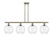 Innovations Lighting 516-4I-AB-G122-10 - Athens - 4 Light - 48 inch - Antique Brass - Stem Hung - Island Light