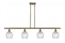 Innovations Lighting 516-4I-AB-G462-6-LED - Norfolk - 4 Light - 48 inch - Antique Brass - Stem hung - Island Light