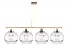 Innovations Lighting 516-4I-AB-G556-12CL - Rochester - 4 Light - 50 inch - Antique Brass - Stem hung - Island Light