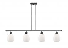 Innovations Lighting 516-4I-BK-G81-LED - Eaton - 4 Light - 48 inch - Matte Black - Stem hung - Island Light