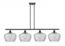 Innovations Lighting 516-4I-OB-G92-L - Fenton - 4 Light - 49 inch - Oil Rubbed Bronze - Stem hung - Island Light