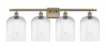 Innovations Lighting 516-4W-AB-G559-8CL - Bridal Veil - 4 Light - 35 inch - Antique Brass - Bath Vanity Light
