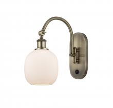 Innovations Lighting 518-1W-AB-G101-LED - Belfast - 1 Light - 6 inch - Antique Brass - Adjustable Swing Arm