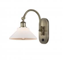 Innovations Lighting 518-1W-AB-G131-LED - Orwell - 1 Light - 8 inch - Antique Brass - Adjustable Swing Arm