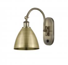 Innovations Lighting 518-1W-AB-MBD-75-AB-LED - Bristol - 1 Light - 8 inch - Antique Brass - Adjustable Swing Arm