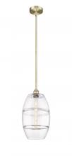 Innovations Lighting 616-1S-AB-G557-10CL - Vaz - 1 Light - 10 inch - Antique Brass - Stem hung - Mini Pendant