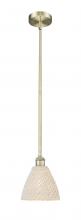 Innovations Lighting 616-1S-AB-NBD-75-NAT - Bristol Natural - 1 Light - 6 inch - Antique Brass - Mini Pendant
