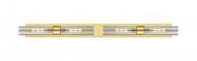 Innovations Lighting 617L-4W-SG-G617-11SM - Boreas - 4 Light - 51 inch - Satin Gold - Bath Vanity Light