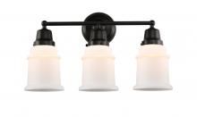 Innovations Lighting 623-3W-BK-G181 - Canton - 3 Light - 22 inch - Matte Black - Bath Vanity Light
