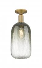 Innovations Lighting 716-1C-BB-G482-7SL - Brookhaven Cloche - 1 Light - 6 inch - Brushed Brass - Semi-Flush Mount