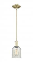 Innovations Lighting 716-1S-AB-G2511 - Caledonia - 1 Light - 5 inch - Antique Brass - Stem hung - Mini Pendant