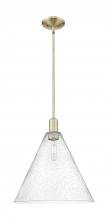 Innovations Lighting 716-1S-AB-GBC-164 - Berkshire Glass - 1 Light - 16 inch - Antique Brass - Stem hung - Mini Pendant
