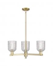 Innovations Lighting 716-3CR-AB-G559-5CL - Bridal Veil - 3 Light - 18 inch - Antique Brass - Pendant
