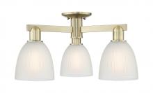 Innovations Lighting 716-3F-AB-G381 - Castile - 3 Light - 24 inch - Antique Brass - Semi-Flush Mount