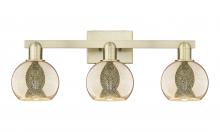 Innovations Lighting 716-3W-AB-G128-6 - Athens - 3 Light - 24 inch - Antique Brass - Bath Vanity Light