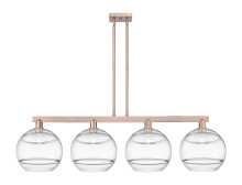Innovations Lighting 716-4I-AC-G556-12CL - Rochester - 4 Light - 55 inch - Antique Copper - Stem hung - Island Light