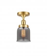 Innovations Lighting 916-1C-SG-G53 - Bell - 1 Light - 5 inch - Satin Gold - Semi-Flush Mount