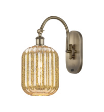 Innovations Lighting 918-1W-AB-G460-7ME - Preston Cylinder - 1 Light - 7 inch - Antique Brass - Sconce