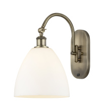 Innovations Lighting 918-1W-AB-GBD-91 - Bristol - 1 Light - 9 inch - Antique Brass - Sconce