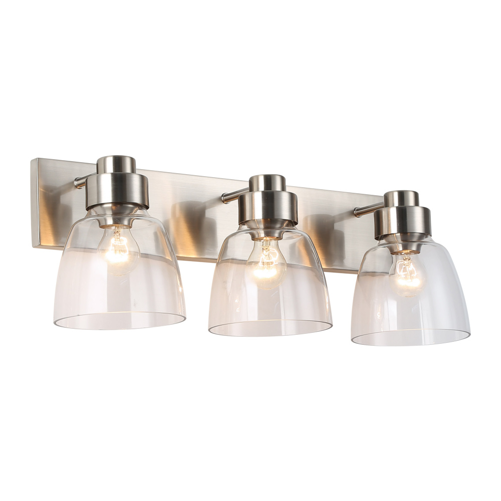 Golden Lighting Remy 3-light Vanity in Pewter