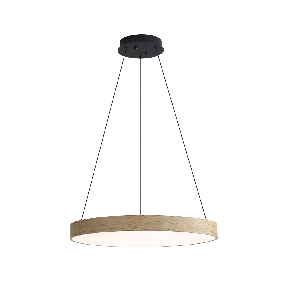 Wry Lighting Anello Integrated LED Pendant in Driftwood