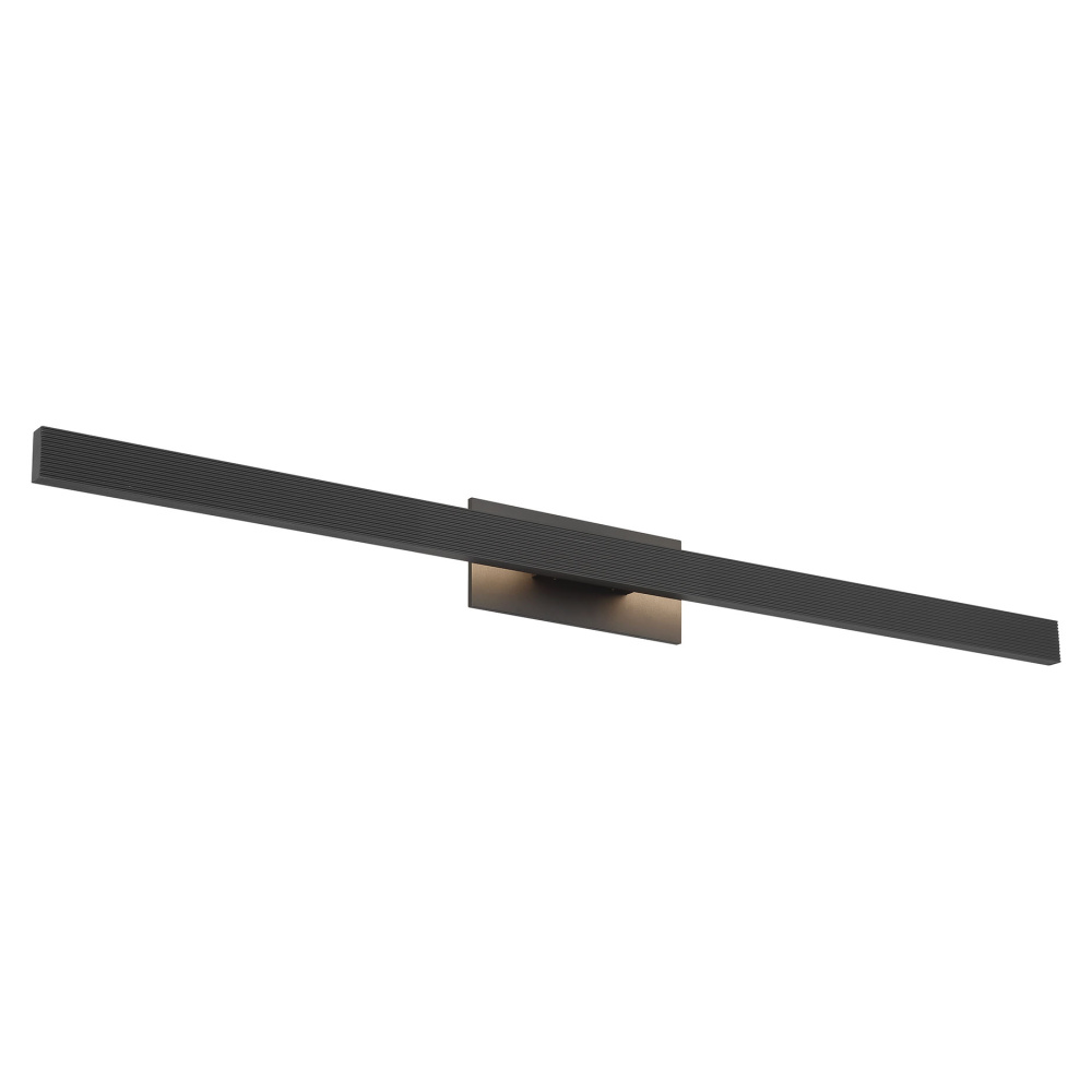 Golden Lighting Enso Integrated LED 51&#34; Outdoor Wall in Textured Black