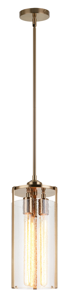 Bayou Aged Gold Brass Pendant