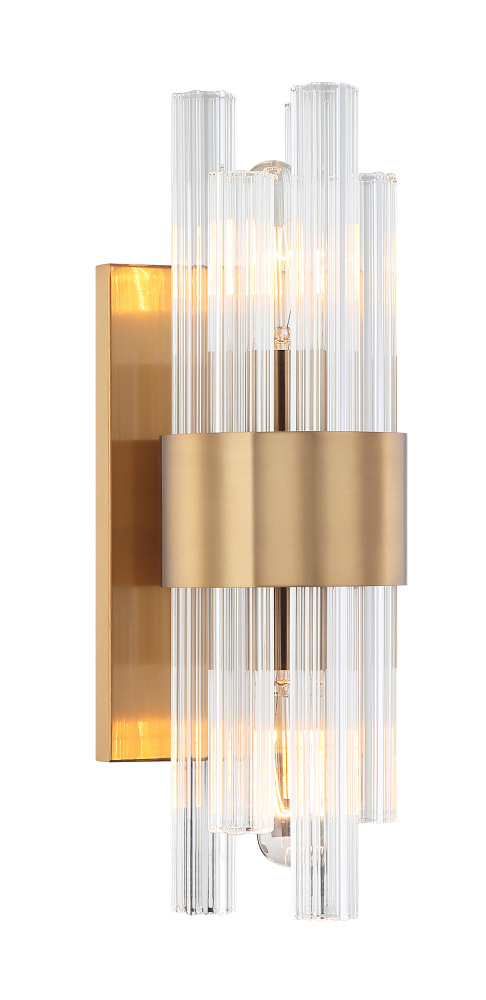 Kellan Aged Gold Brass Wall Sconce