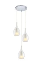 Matteo Lighting C37503CHCL - JERICHO Pendant