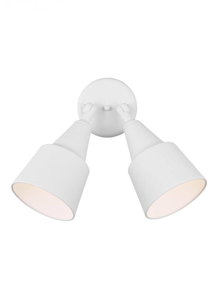 Two Light Adjustable Swivel Flood Light