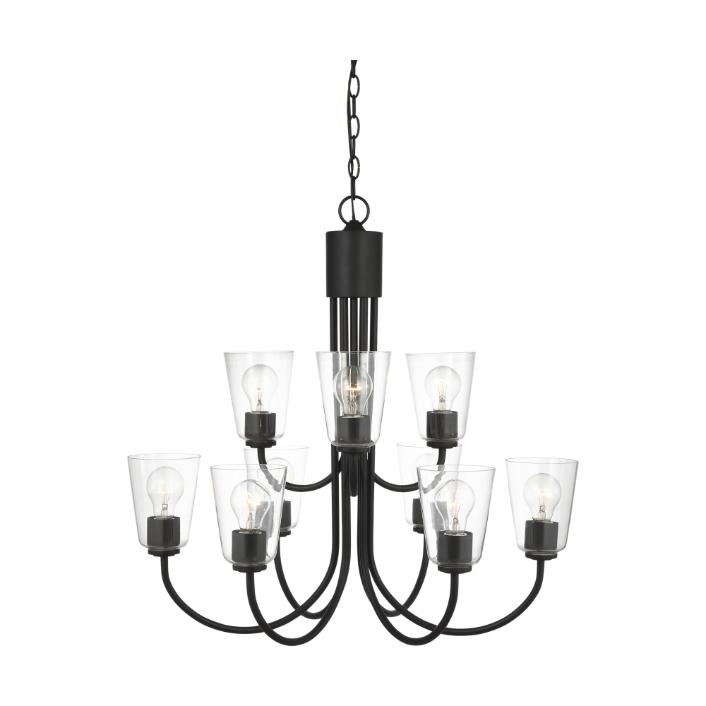 Miles Nine Light Chandelier