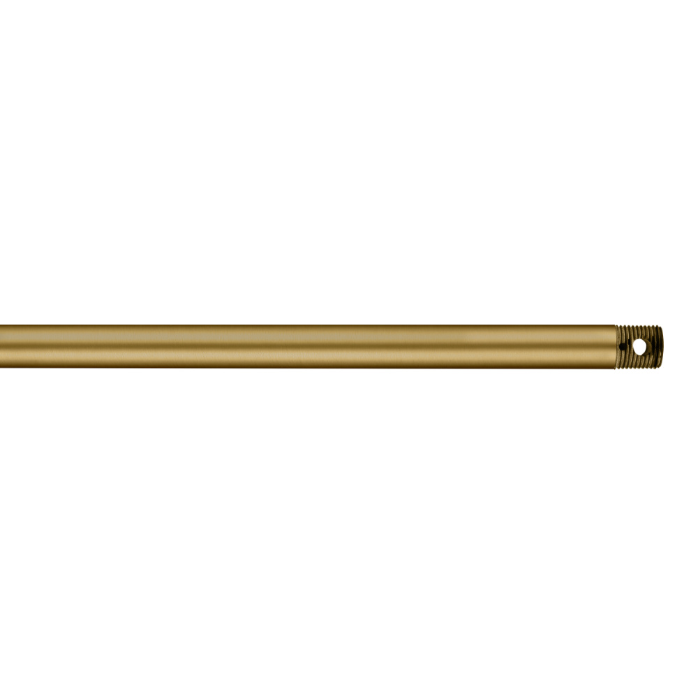 72&#34; Threaded Downrod - Burnished Brass
