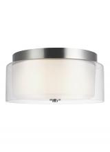 Generation Lighting 7537302-962 - Elmwood Park Two Light Ceiling Flush Mount