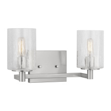 Generation Lighting GLV1032EN/BS - Parker Two Light Wall / Bath