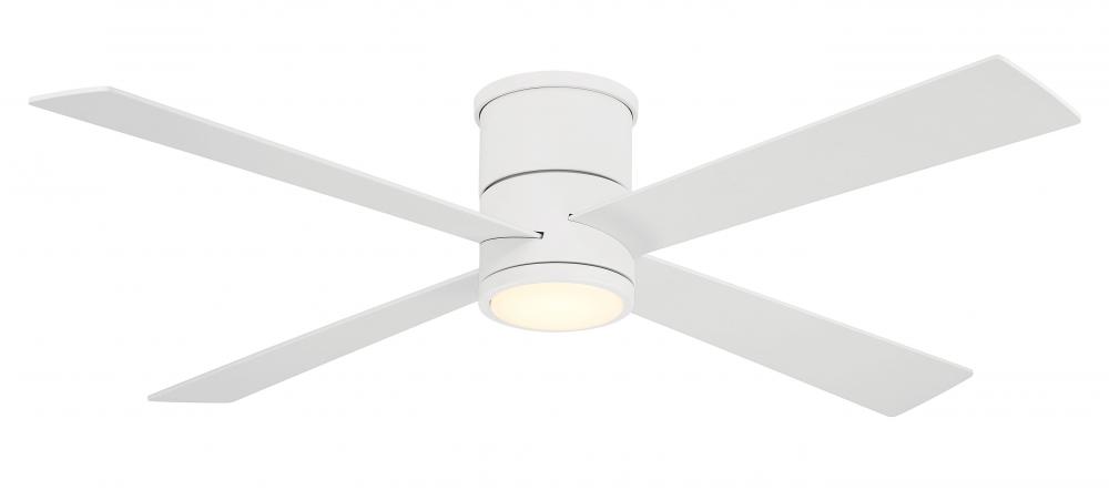 Falco 54&#34; LED Flush Mount Ceiling Fan