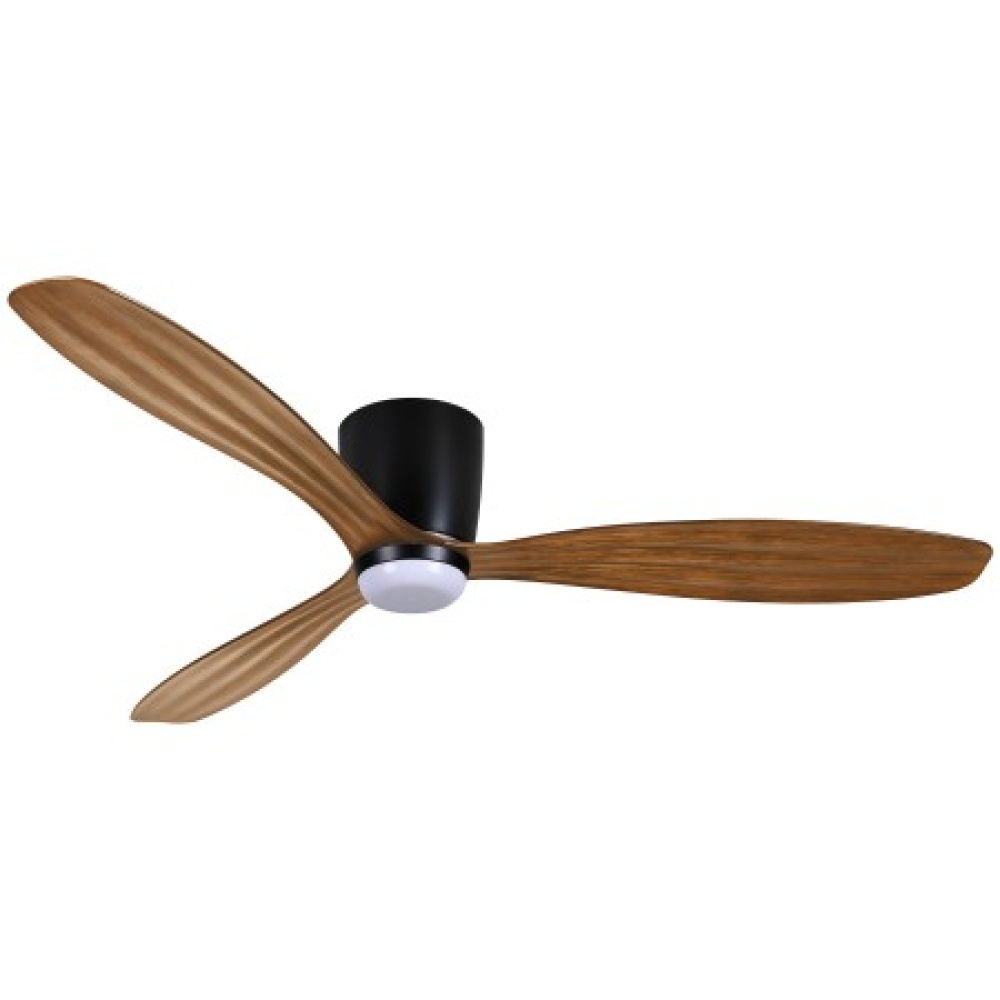 Ventiara 52&#34; LED Flush Mount Indoor/Outdoor Ceiling Fan