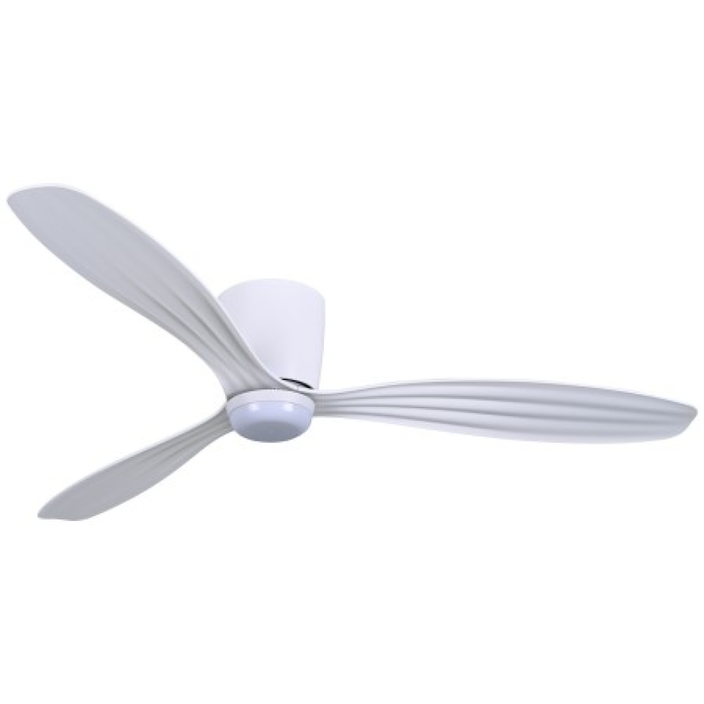 Ventiara 52&#34; LED Flush Mount Indoor/Outdoor Ceiling Fan
