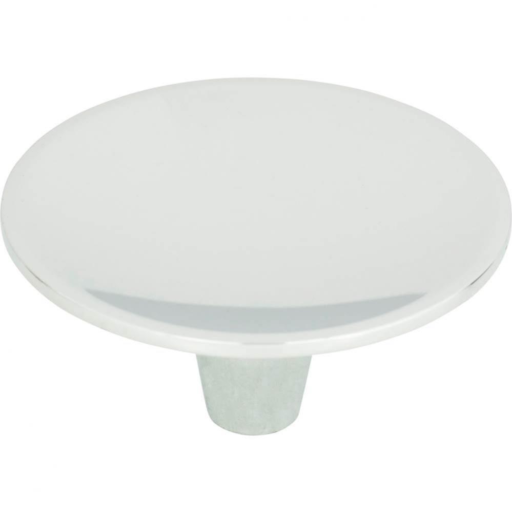 Dap Round Knob 2 1/2 Inch Polished Chrome