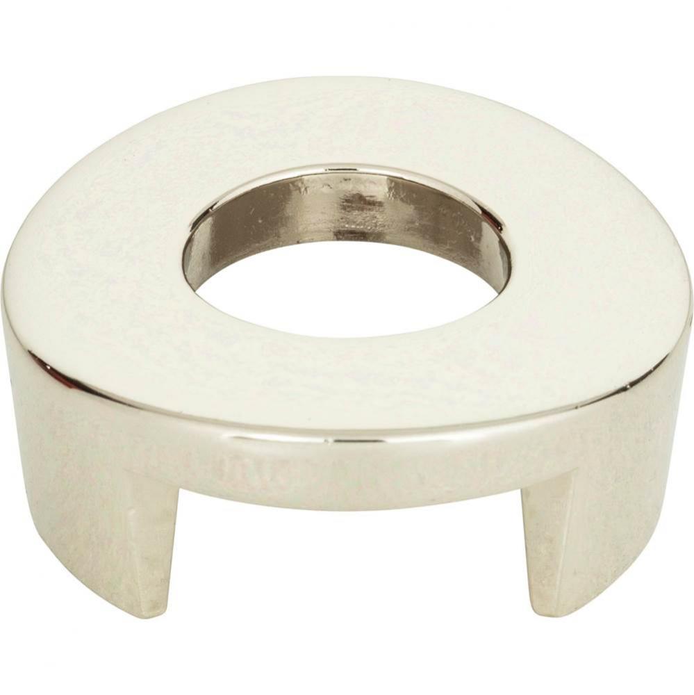 Centinel Round Knob 1 1/4 Inch (c-c) Polished Nickel