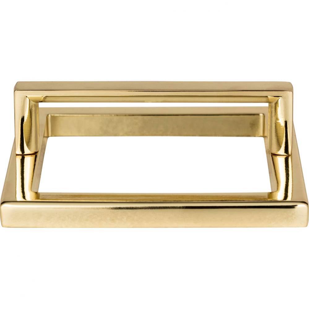 Tableau  Square Base and Top 3 Inch (c-c) French Gold