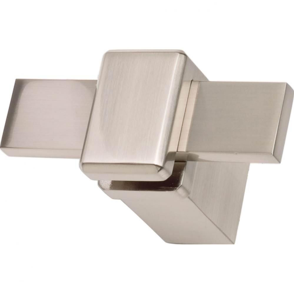 Buckle Up Bath Hook  Brushed Nickel