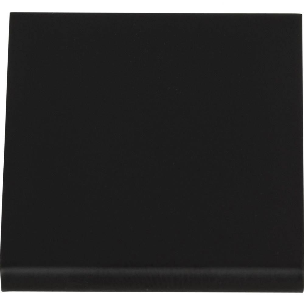 Tab Edge Pull 1 1/4 Inch (c-c) Matte Black